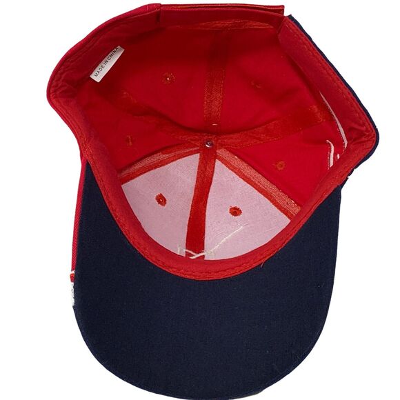 M Resort Spa Casino Las Vegas Hat Cap Red USA Flag Patriotic July 4th Strapback - Picture 4 of 8